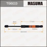 ����������� ��������� Masuma, L=300.5mm T8603 4B5827552D ����