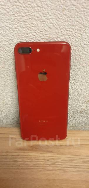 Айфон 8 плюс, Apple iPhone 8 Plus, 64 гб, 5.50", моноблок, красный, 3G ...