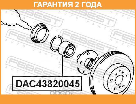    Febest / DAC43820045  24  DAC43820045 