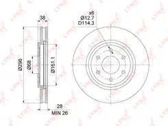 ���� ��������� 296x bn1804 Lynxauto BN1804 ����