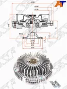 ���������� 16210-46051 Toyota Markii, Crown, Progres 1-2JZ-G# 96- ST ST1621046051 ����