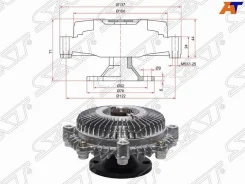 ���������� 16210-75030 Toyota Hiace/Regiusace 2RZE 89- ST1621075030 ����