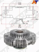 ���������� 16210-75060 Toyota DYNA, Hiace, Hilux, LAND Cruiser Prado 3RZ-F# 95- ST1621075060 ����