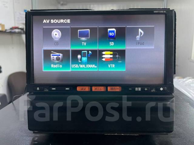 Магнитола Nissan MM113D-A. Снята с Nissan X-Trail 31, 2 DIN — 178x100 ...