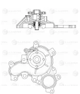 ����� ������� ��� �/� Toyota Land Cruiser 200 (07-) 4.6i V8 [1UR-FE] (LWP 1946) Luzar LWP1946 LWP1946 ����