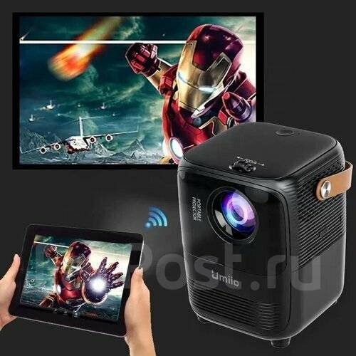 Мини WIFI проектор, кинотеатр Umiio А007 5G, Android! ApStore, новый, в ...