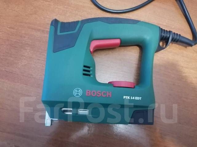 Степлер Bosch PTK 14 EDT, б/у, в наличии. Цена: 3 000₽ во Владивостоке