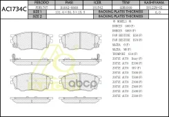 ������� Anchi AC1734C (G2YD-33-23Z; �AN-680WK; �PN5483; �D3122; �CKMZ-9; �FP5156; �BD-5111; �ADM54276) Anchi ���. AC1734C AC1734C ����