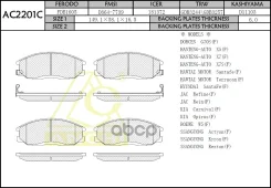 ������� Anchi AC2201C (58101-4AA90; �48130-091A0; �PN0103; �FP0864; �CKKS-7) Anchi ���. AC2201C AC2201C ����