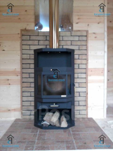 Монтаж дымохода, монтаж каминов, печей, котлов во Владивостоке