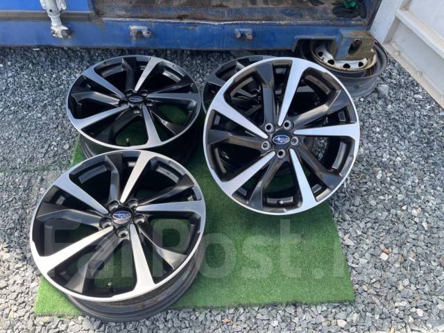 Комплект оригинал дисков Subaru R18, 18", 1 шт, 5x100, 4 шт, б/у, в ...