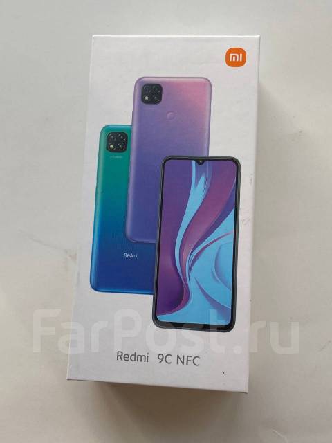 Смартфон Xiaomi Redmi 9C 2/32GB Green, 32 гб, 6.53", моноблок, зеленый ...