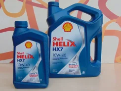 Shell Helix HX7. 10W-40, �����������������, 1��. ����