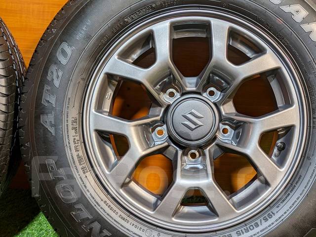 Комплект оригинальных колес 5x139.7 Suzuki Jimny 195/80R15 из Японии