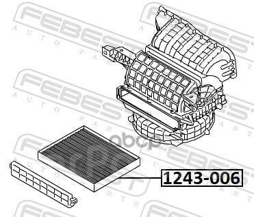   Febest . 1243-006 1243006 