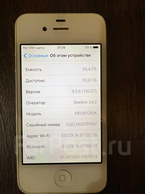 Apple iPhone 4s. �/�, 64 ��, ����� ����
