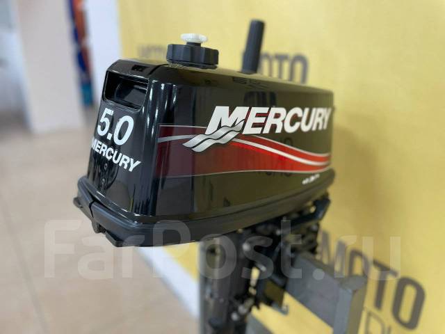 Лодочные моторы Mercury 5 л. с, 5,00 л.с. S (381 мм), бензиновый, 2 ...