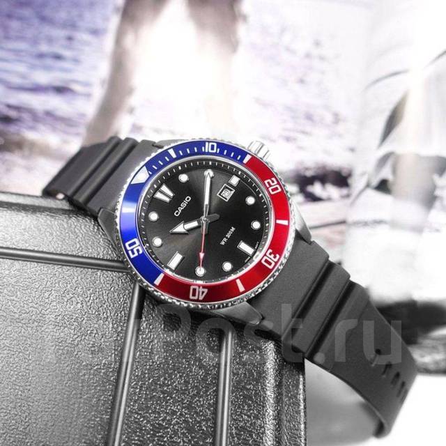 Часы мужские Casio MDV-107-1A3 Duro Diver, водозащита 200 метров, новый ...