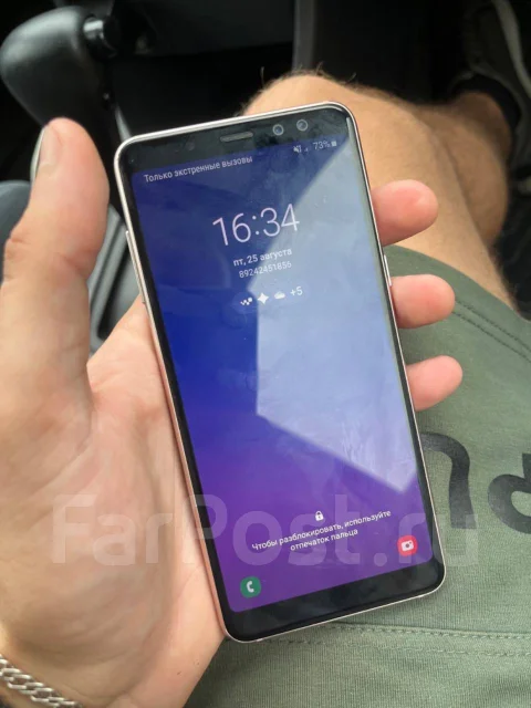 Samsung Galaxy A8. �/�, 32 ��, �����, 4G LTE, Dual-SIM, NFC ����