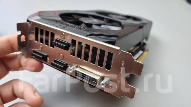 Видеокарта ASUS TUF Gaming GeForce GTX 1660 Ti EVO OC Edition, б/у, в ...
