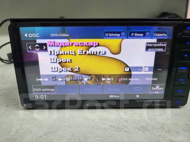 Продам автомагнитолу Kenwood MDV-D706BTW DVD SD USB Bluetooth, другой ...