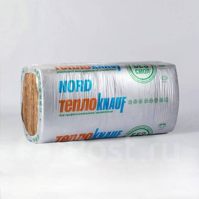 Вата Кнауф NORD 50мм и 100 мм плита 600x1250мм. 9м2 и 4,5м2 ОПТом, под ...
