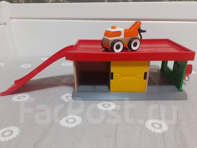 Лиллабу икеа IKEA гараж с эвакуатором, б/у, в наличии. Цена: 1 000₽ во ...