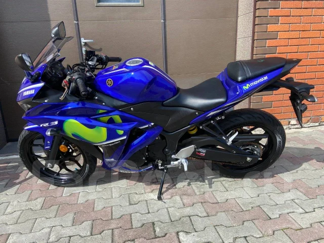 Yamaha YZF-R3, 2017, 300 куб. см. 4х тактный, без пробега, исправен ... image.