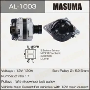 ��������� Masuma, 14V/130A, AL-1003 Masuma AL-1003 AL1003 ����
