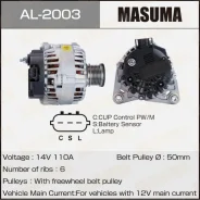 ��������� Masuma, 14V/110A, AL-2003 Masuma AL-2003 AL2003 ����