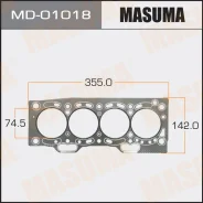 ��������� ��� (������-���������) Masuma ������� 1,60 ��, MD-01018 Masuma MD-01018 MD01018 ����
