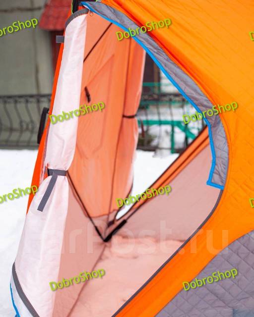 Палатка куб зимняя утепленная 200x200xh215см Traveltop AG2038-1, новый ...