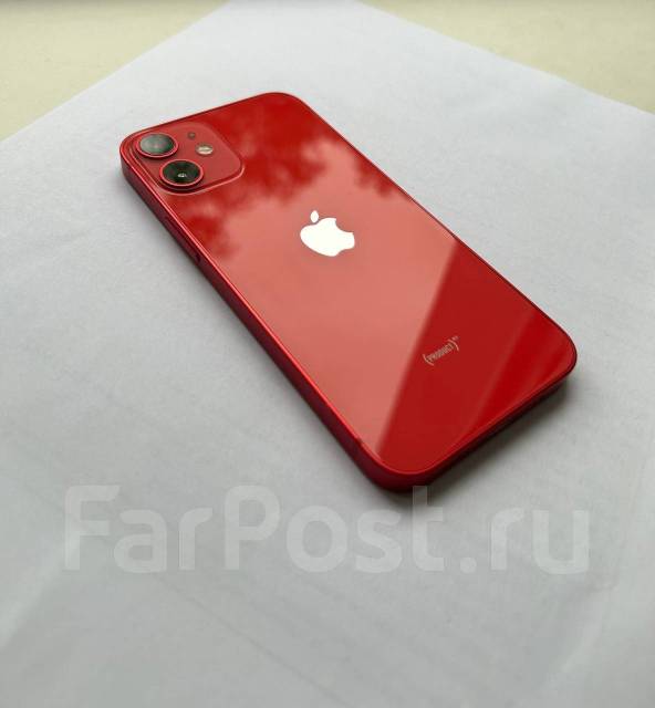 iPhone 12 mini 64 GB RED, 64 гб, 5.40", моноблок, красный, б/у, в ...