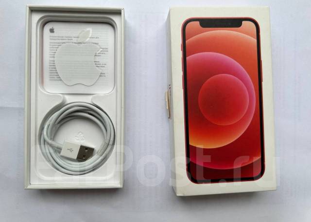 iPhone 12 mini 64 GB RED, 64 гб, 5.40", моноблок, красный, б/у, в ...