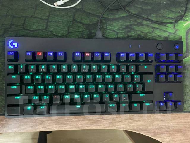 Клавиатура проводная Logitech G Pro [920-009393], б/у, в наличии. Цена ...