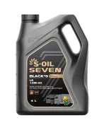 S-Oil Seven Black. 10W-40, �������������, 4��. ����
