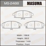 ������� �������� Masuma, AN-677WK, NP2009, P56040 front MS-2488 41060-6P085 ����