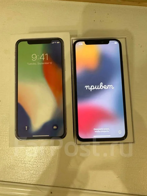 Apple iPhone X. �/�, 64 ��, �����, �����������, 3G, 4G LTE ����