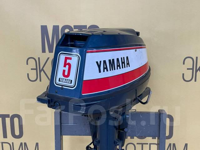 2-тактный ПЛМ Yamaha 5BS, 5,00 л.с. L (508 мм), 1990 год, бензиновый ...