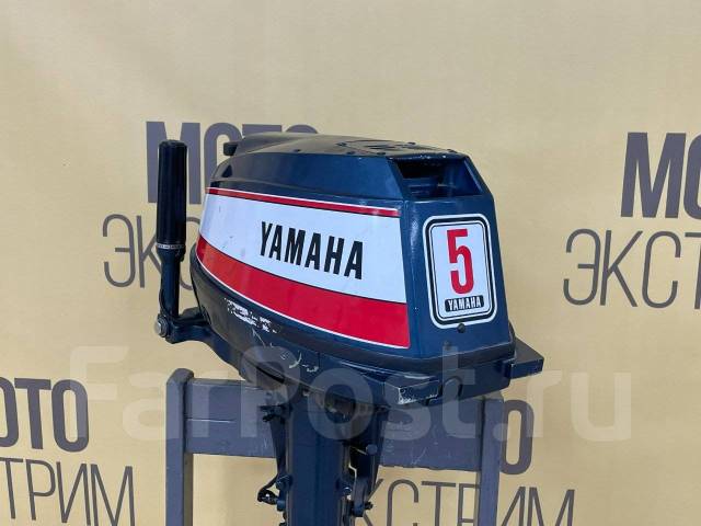 2-тактный ПЛМ Yamaha 5BS, 5,00 л.с. L (508 мм), 1990 год, бензиновый ...