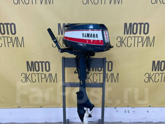 2-тактный ПЛМ Yamaha 5BS, 5,00 л.с. L (508 мм), 1990 год, бензиновый ...