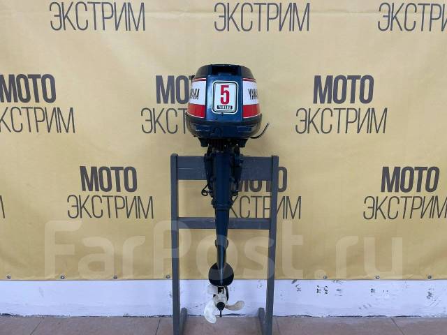2-тактный ПЛМ Yamaha 5BS, 5,00 л.с. L (508 мм), 1990 год, бензиновый ...