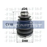 ������� ���� 26,0x88,0x110 TPE-E [7701209990] Fortuna 16F SS-3029 (�������� ������� Renault Duster, Kaptur, Megane, ) � SS-3029 SS3029 ����