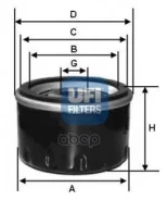������ �������� spin-on Daihatsu UFI ���. 2325500 2325500 ����