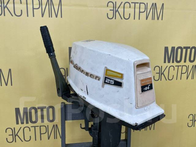 2-тактный ПЛМ Johnson FD-22M, 25,00 л.с. S (381 мм), 1978 год ...