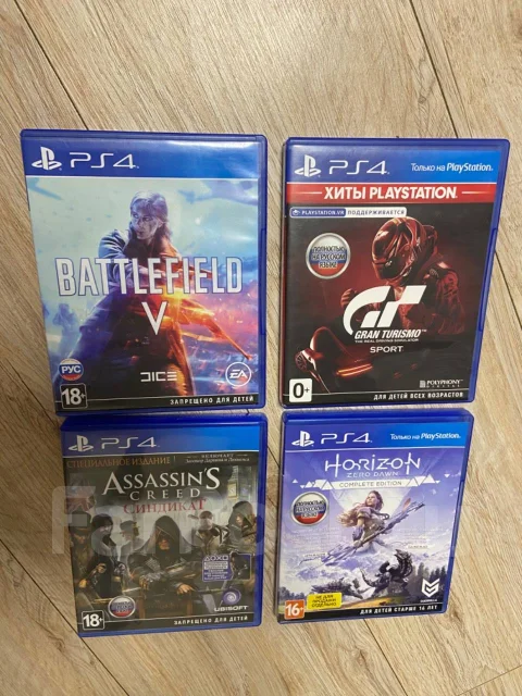 Игры на PS4, в наличии. Цена: 6 000₽ во Владивостоке