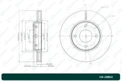 ���� ��������� G-Brake GR20854 GR20854 ����