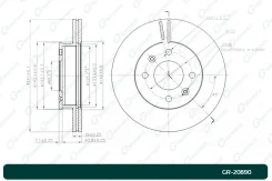 ���� ��������� ������������� G-Brake GR20890 GR20890 ����
