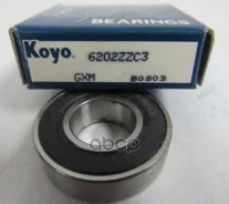 ��������� 15*35*11 (���������) � ������� KOYO 6202-ZZC3 6202ZZ, 6202-2NSE9, 97110-06202, 90099-10008, 97120-06202, 21170-K9300, 9960-62-202, 90363-150...