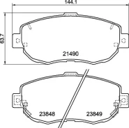 ������� ��������� �������� Nisshinbo NP1073 NP1073 ����